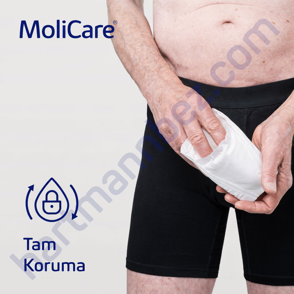 Hartmann MoliCare Premium Men Pad 2 Damla Erkek Mesane Pedi 14 Adet (Aktif)