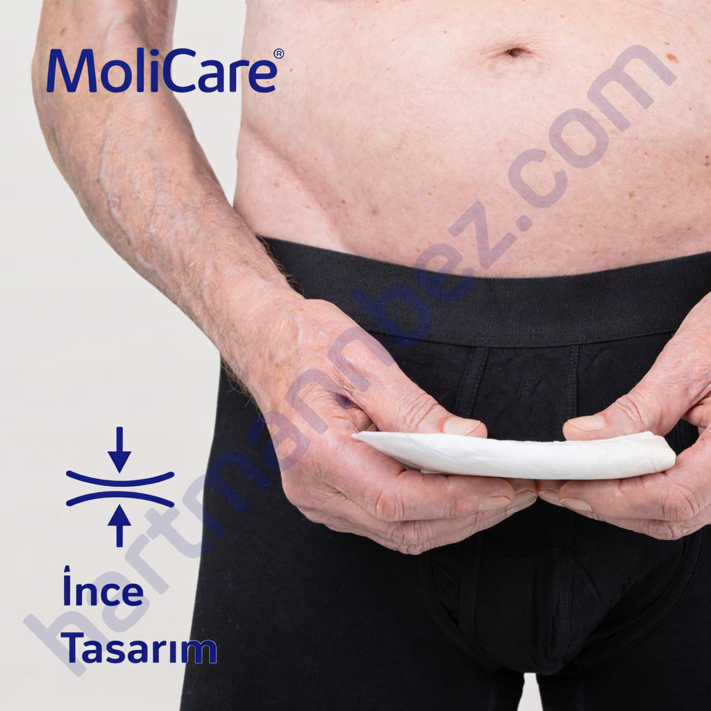 Hartmann MoliCare Premium Men Pad 2 Damla Erkek Mesane Pedi 14 Adet (Aktif)