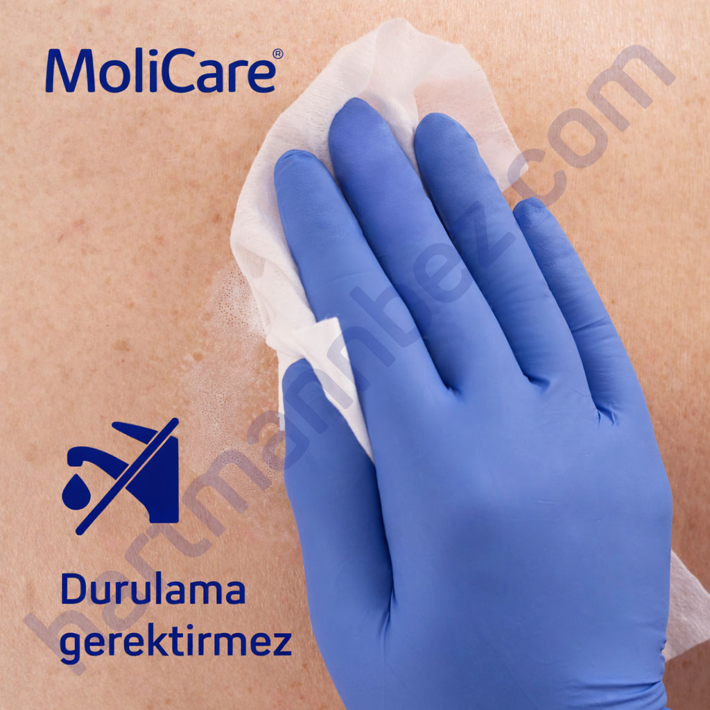 Hartmann MoliCare Skin Temizleme Mendili 50'li Hassas Ciltler İçin Islak Mendil