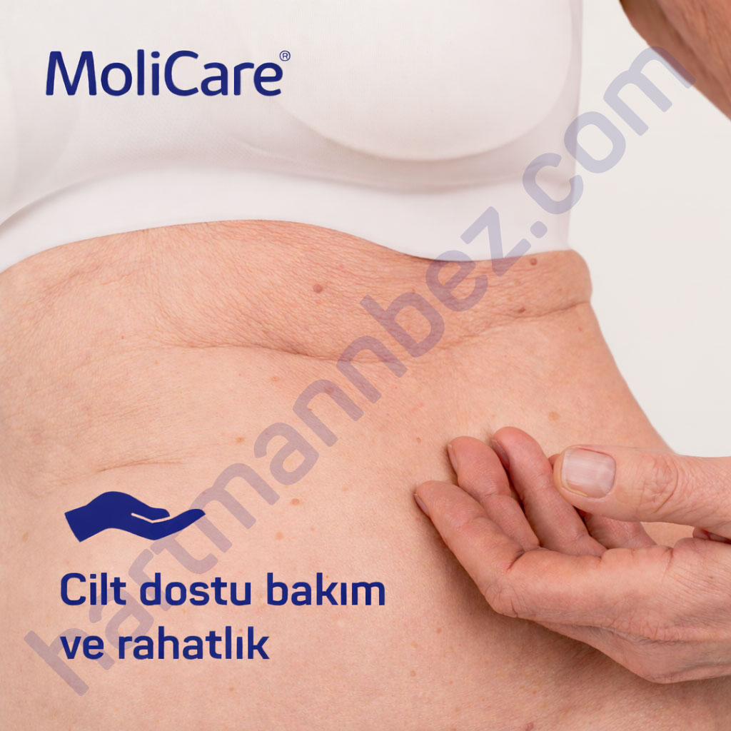 Hartmann MoliCare Skin Temizleme Mendili 50'li Hassas Ciltler İçin Islak Mendil